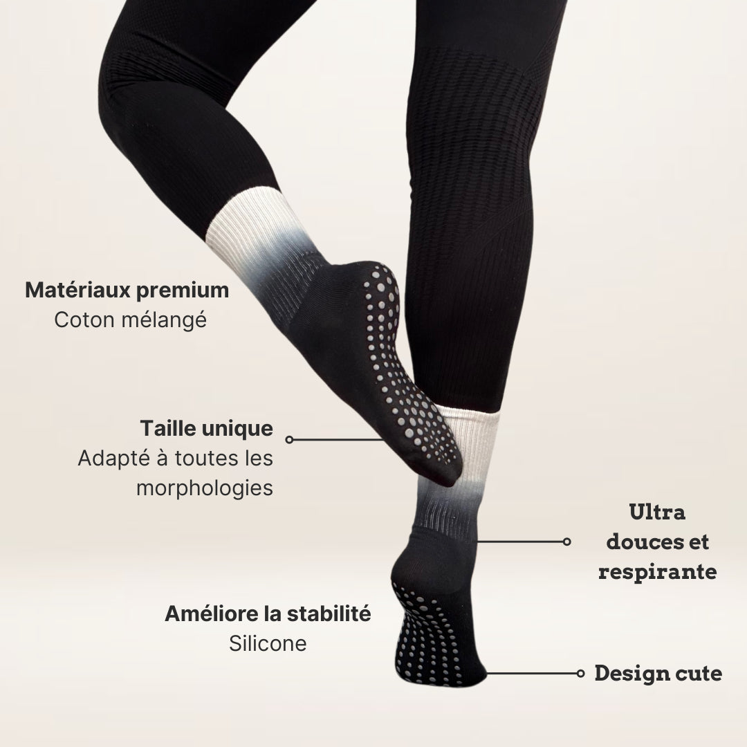 Chaussettes de pilates L'aura