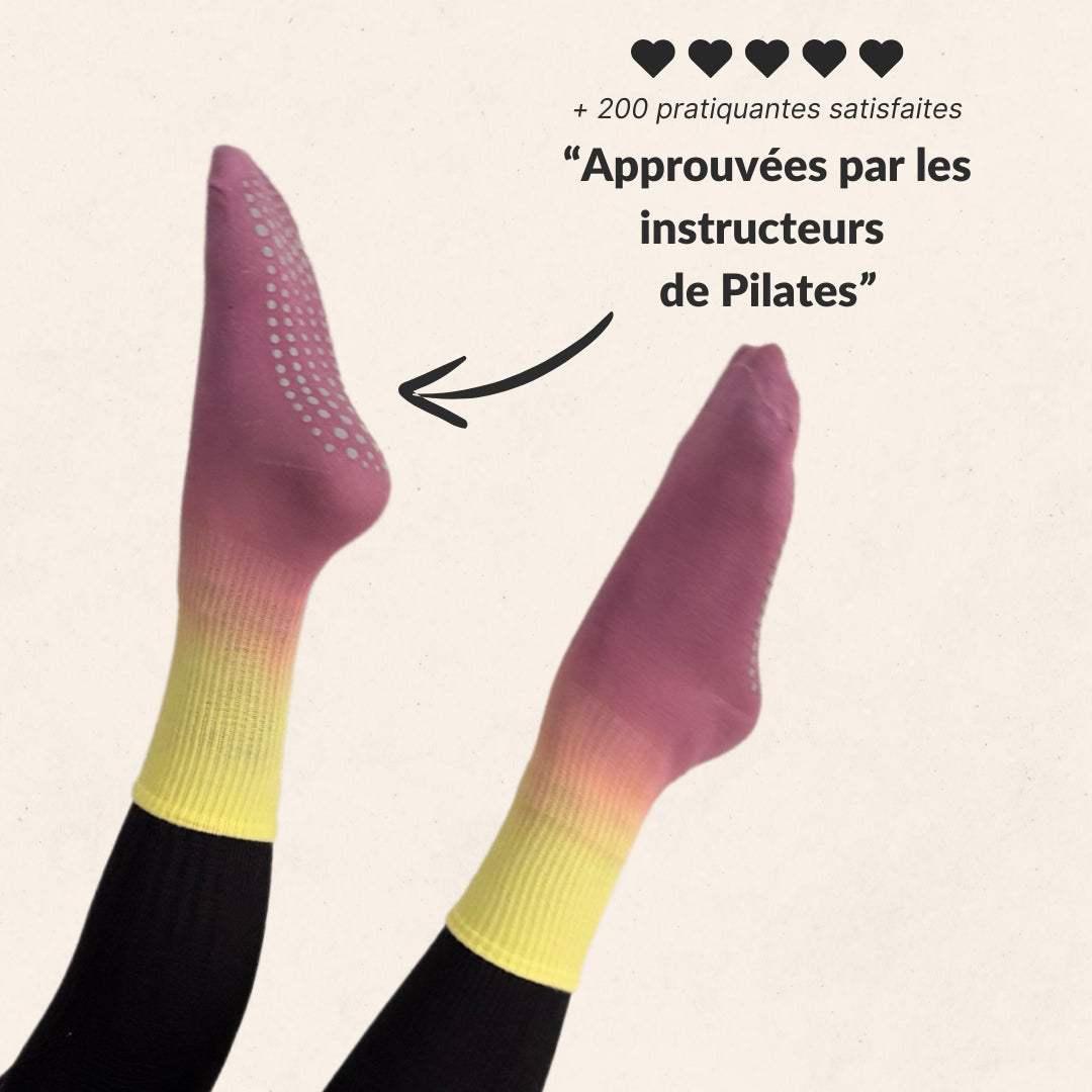 Chaussettes de pilates L'aura