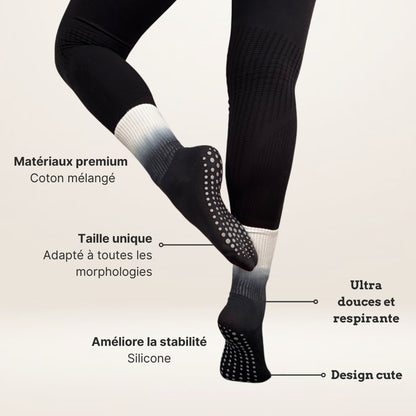 Chaussettes de pilates L'aura
